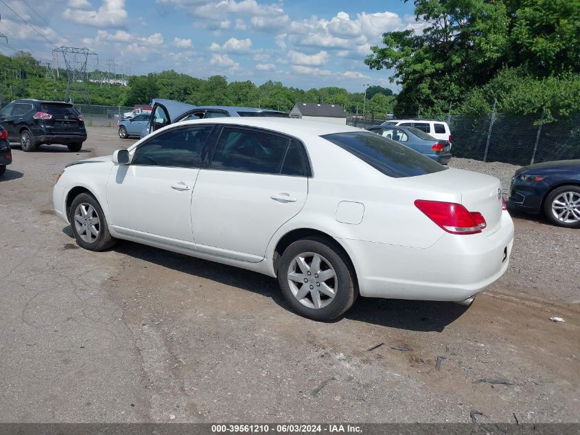 2005 Toyota Avalon Xl VIN: 4T1BK36B55U052510 Lot: 39561210