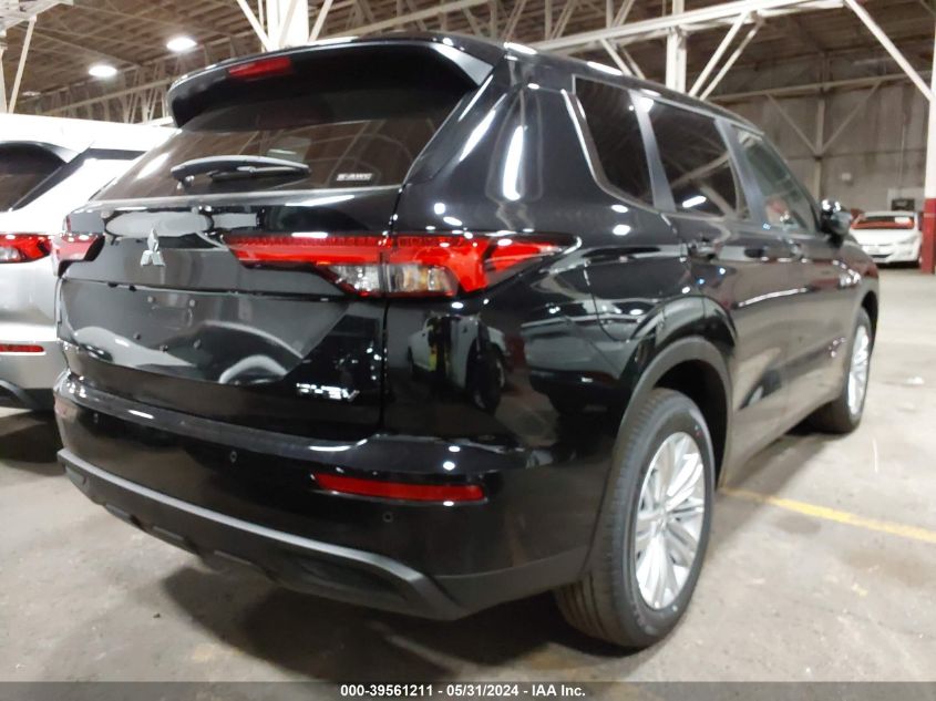 2024 Mitsubishi Outlander Es VIN: JA4T5UA96RZ058992 Lot: 39561211