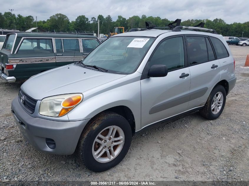 2004 Toyota Rav4 VIN: JTEGD20V540001169 Lot: 39561217