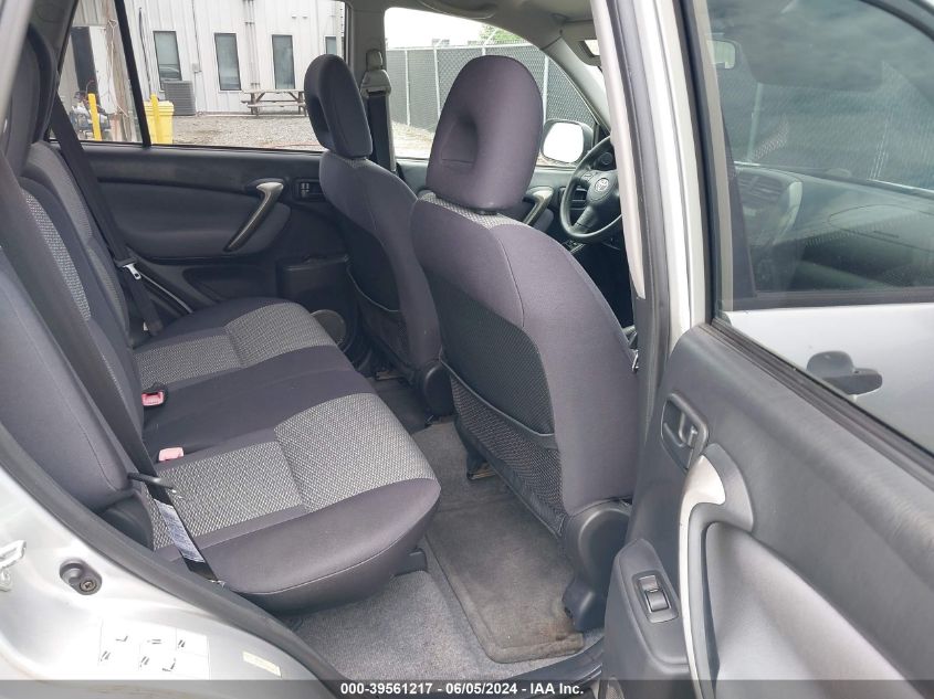 2004 Toyota Rav4 VIN: JTEGD20V540001169 Lot: 39561217