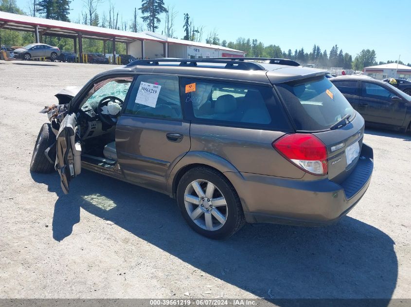 2008 Subaru Outback VIN: 4S4BP61C187339428 Lot: 39561219