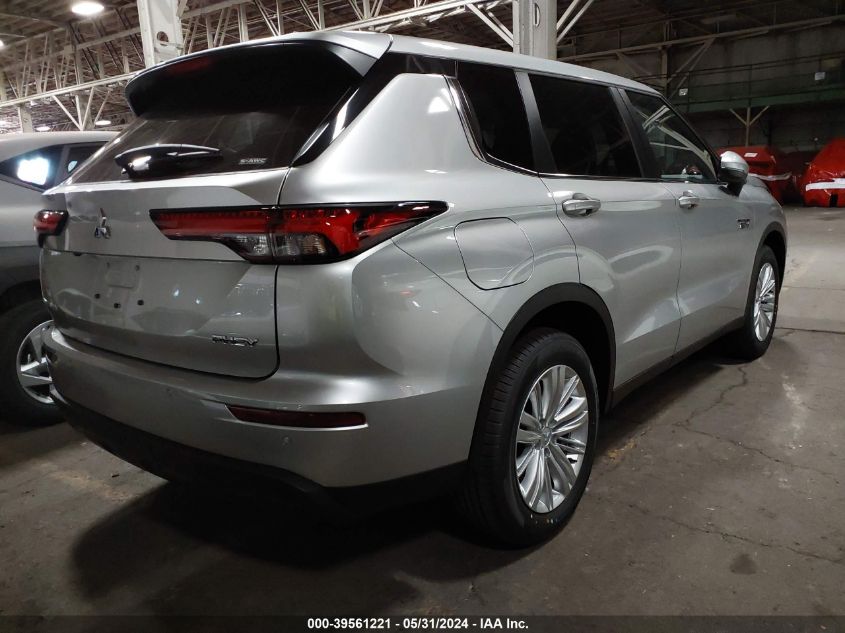 2024 Mitsubishi Outlander Es VIN: JA4T5UA95RZ059213 Lot: 39561221