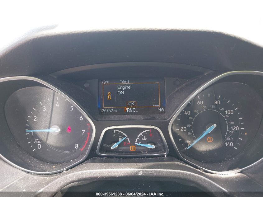 2015 Ford Focus Se VIN: 1FADP3F26FL295626 Lot: 39561238