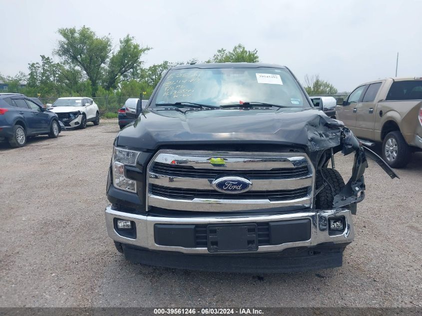 2017 Ford F-150 Lariat VIN: 1FTEW1CF7HKC81899 Lot: 39561246