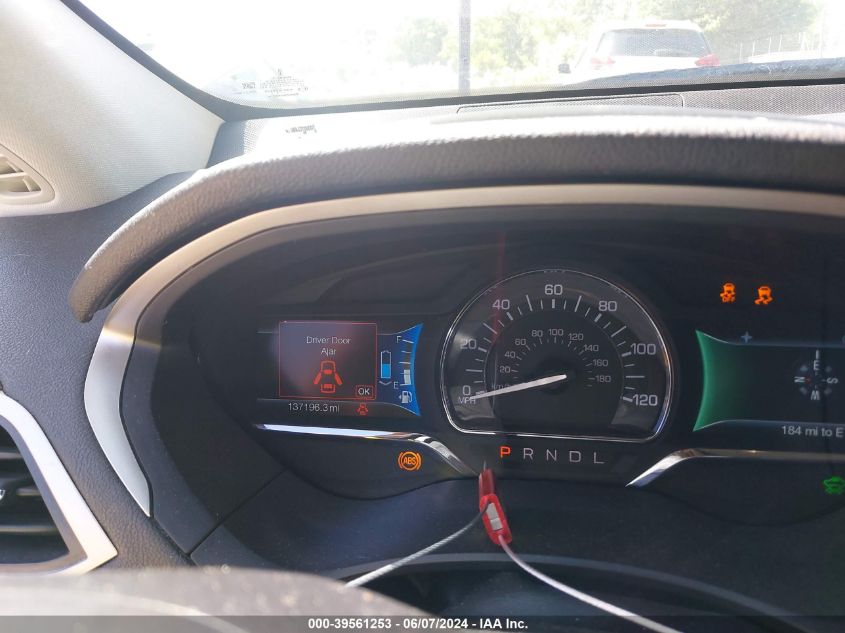 2016 Lincoln Mkz Hybrid VIN: 3LN6L2LU0GR607694 Lot: 39561253