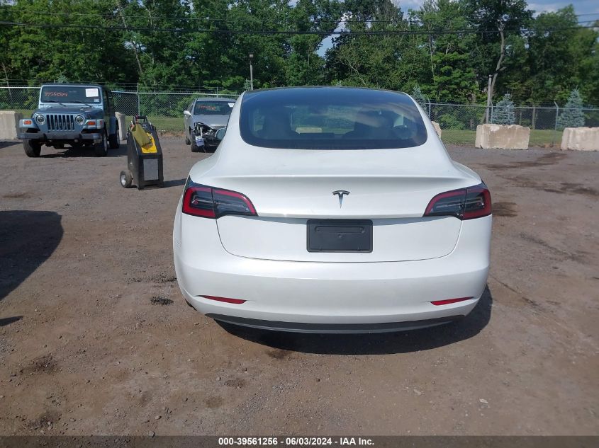 2023 Tesla Model 3 Rear-Wheel Drive VIN: 5YJ3E1EA7PF608888 Lot: 39561256