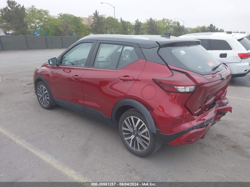 VIN 3N1CP5CV5NL487237 2022 NISSAN KICKS SV