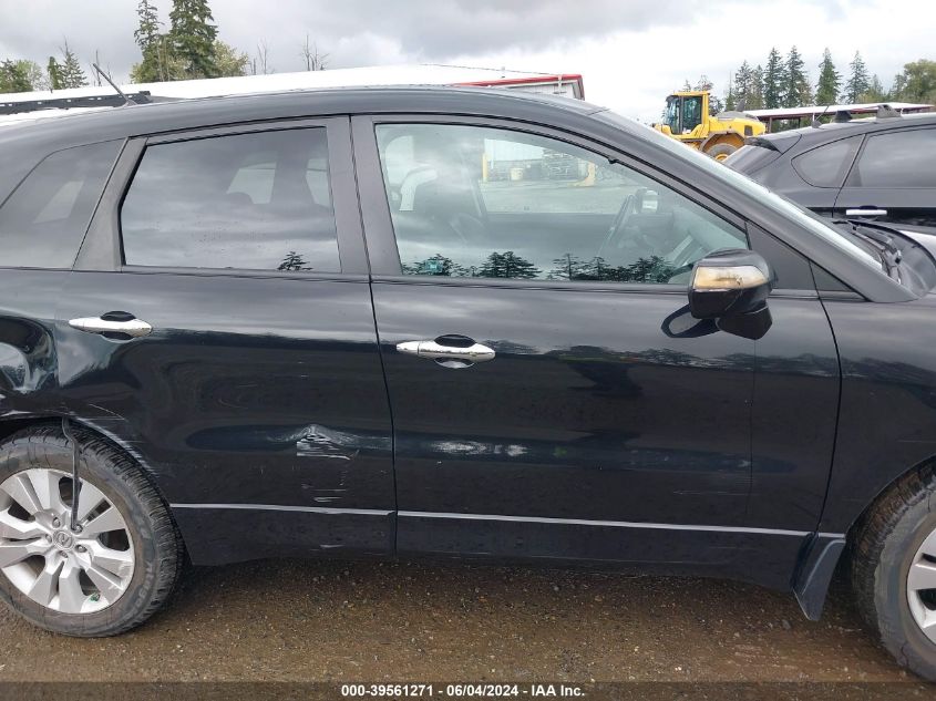 2011 Acura Rdx VIN: 5J8TB2H28BA003526 Lot: 39561271