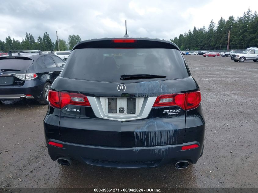 2011 Acura Rdx VIN: 5J8TB2H28BA003526 Lot: 39561271