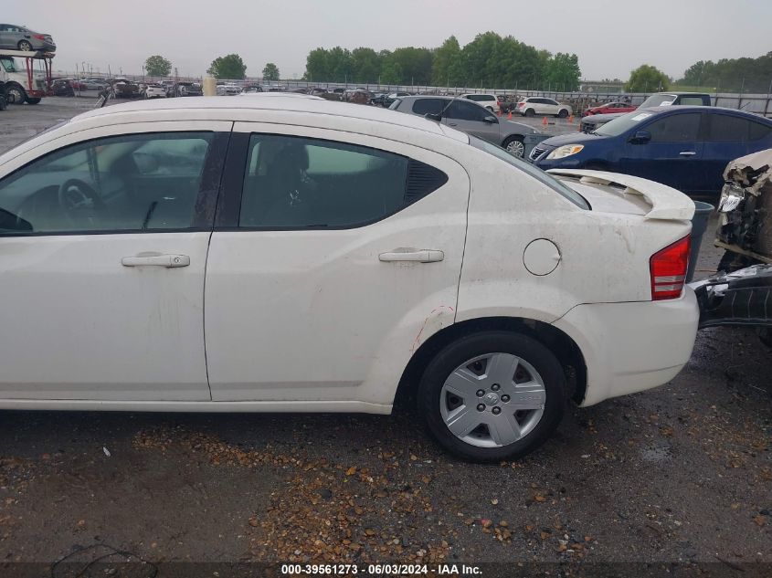 2010 Dodge Avenger Sxt VIN: 1B3CC4FB0AN131469 Lot: 39561273