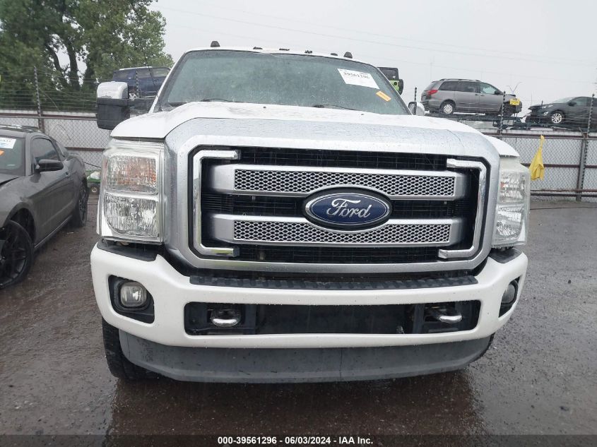 2014 Ford F-250 Lariat VIN: 1FT7W2BT6EEA20988 Lot: 39561296