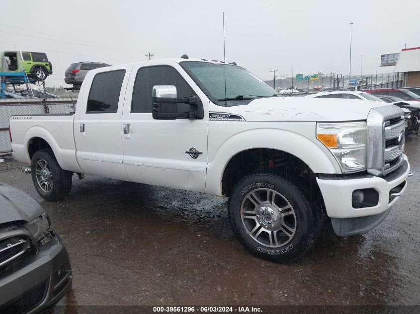 2014 Ford F-250 Lariat VIN: 1FT7W2BT6EEA20988 Lot: 39561296