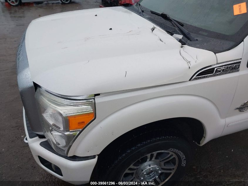 2014 Ford F-250 Lariat VIN: 1FT7W2BT6EEA20988 Lot: 39561296