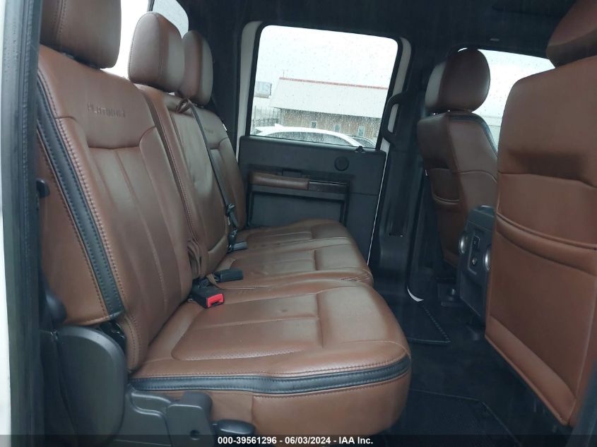 2014 Ford F-250 Lariat VIN: 1FT7W2BT6EEA20988 Lot: 39561296