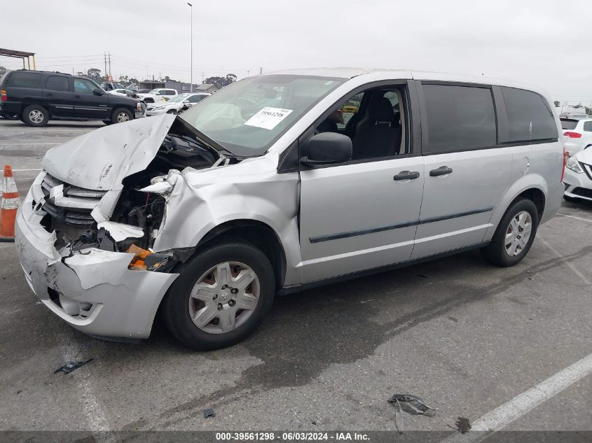 2008 Dodge Grand Caravan Se VIN: 1D8HN44H68B191632 Lot: 40372997