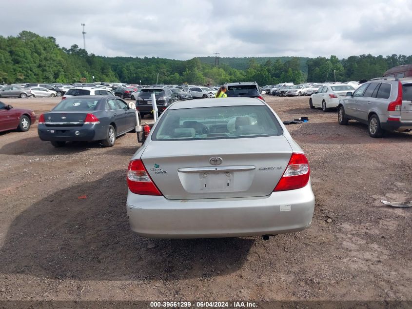 2003 Toyota Camry Le VIN: 4T1BE32K73U238818 Lot: 39561299