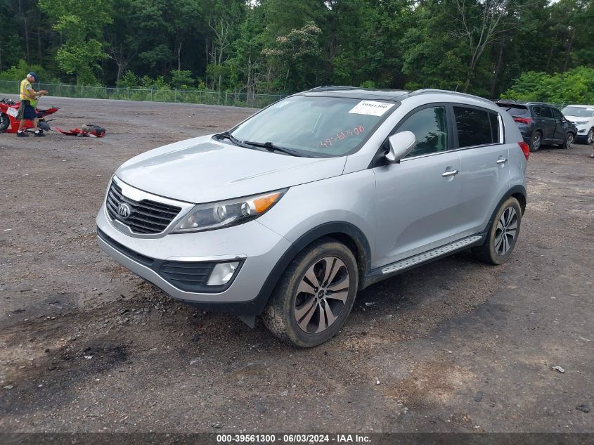 2013 Kia Sportage Ex VIN: KNDPC3A23D7502005 Lot: 39561300