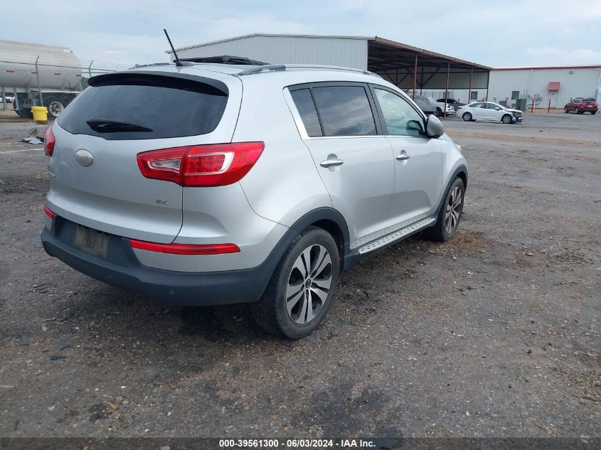 2013 Kia Sportage Ex VIN: KNDPC3A23D7502005 Lot: 39561300