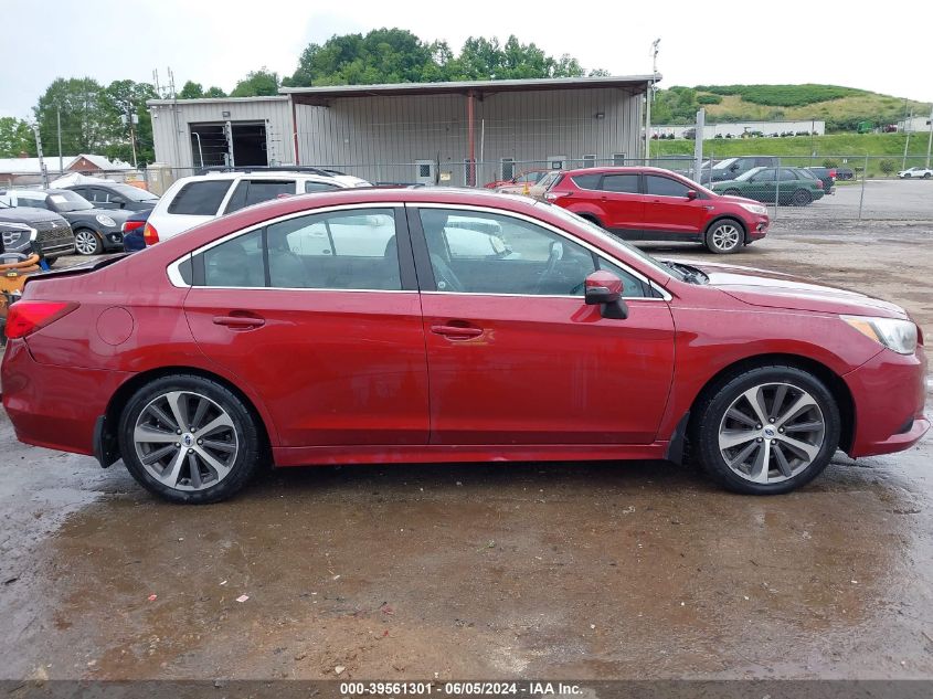 2015 Subaru Legacy 2.5I Limited VIN: 4S3BNAN67F3064606 Lot: 39561301