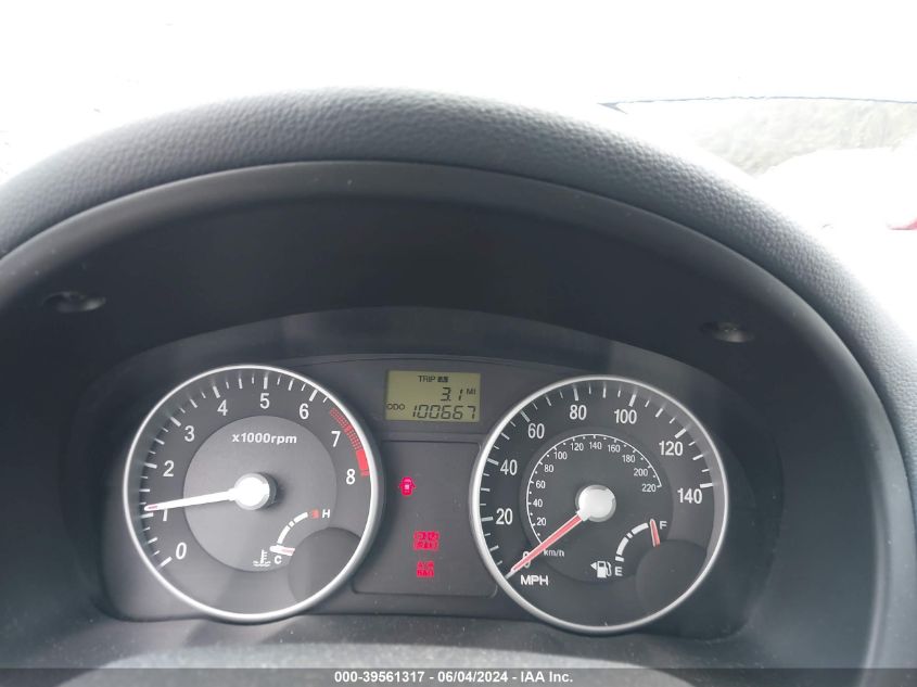 2007 Hyundai Accent Se VIN: KMHCN36C47U012636 Lot: 39561317