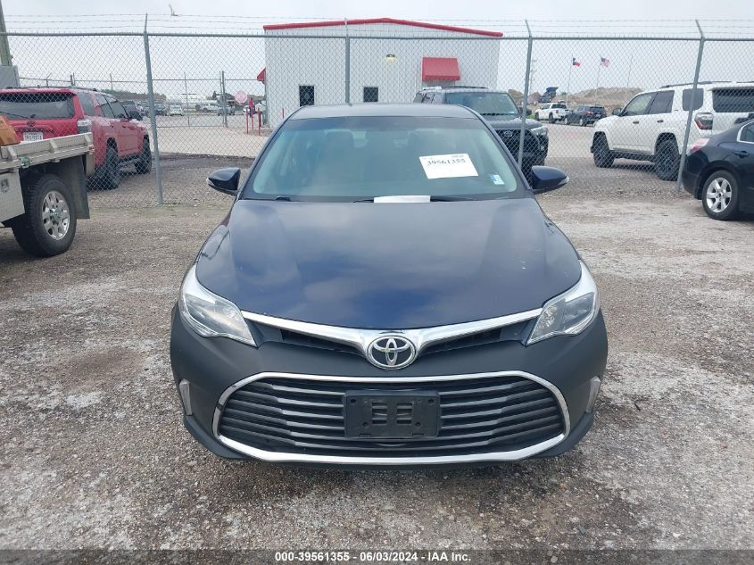 2016 Toyota Avalon Xle Plus/Premium/Tour/Ltd VIN: 4T1BK1EB1GU208406 Lot: 39561355