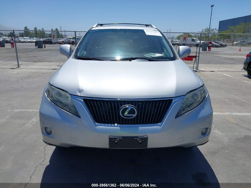 2012 Lexus Rx 350 VIN: 2T2BK1BA7CC149462 Lot: 39561362