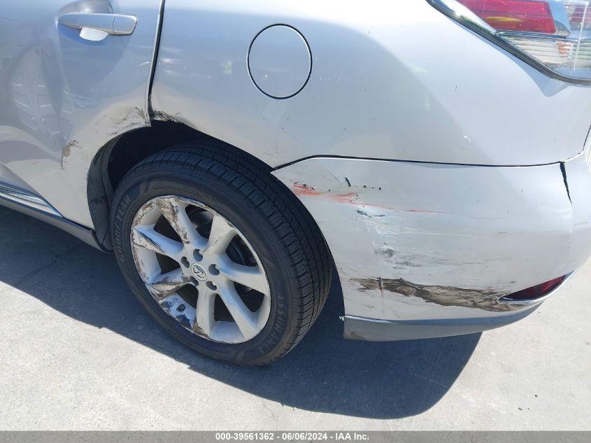 2012 Lexus Rx 350 VIN: 2T2BK1BA7CC149462 Lot: 39561362