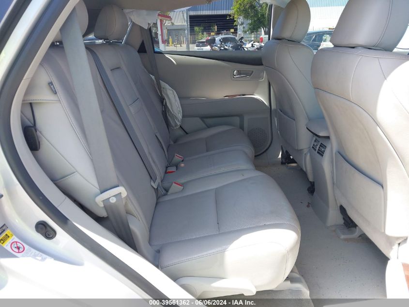 2012 Lexus Rx 350 VIN: 2T2BK1BA7CC149462 Lot: 39561362