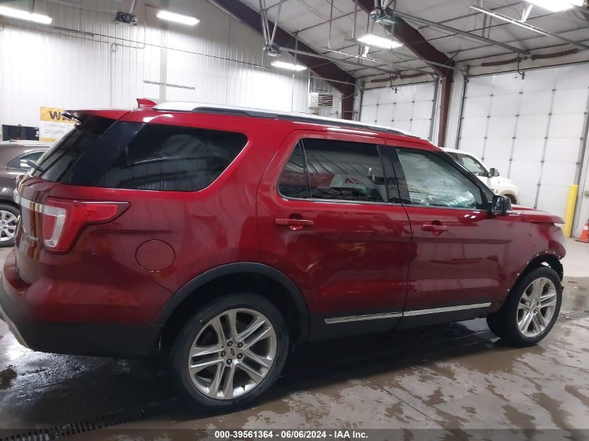 2016 Ford Explorer Xlt VIN: 1FM5K8D89GGC34259 Lot: 39561364