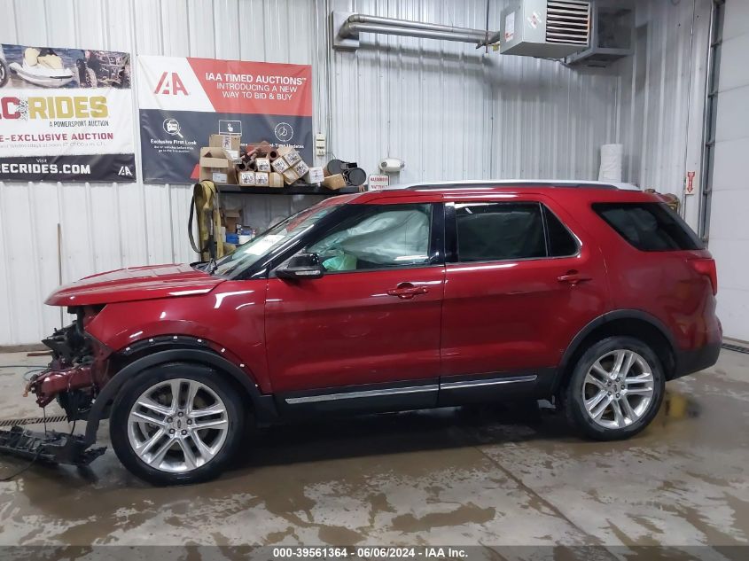 2016 Ford Explorer Xlt VIN: 1FM5K8D89GGC34259 Lot: 39561364