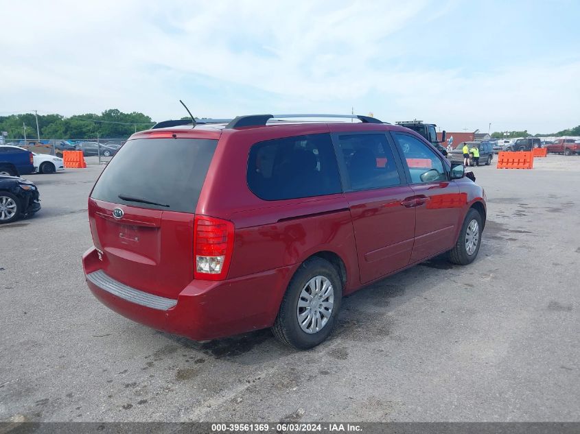 2011 Kia Sedona Lx VIN: KNDMG4C71B6401909 Lot: 39561369