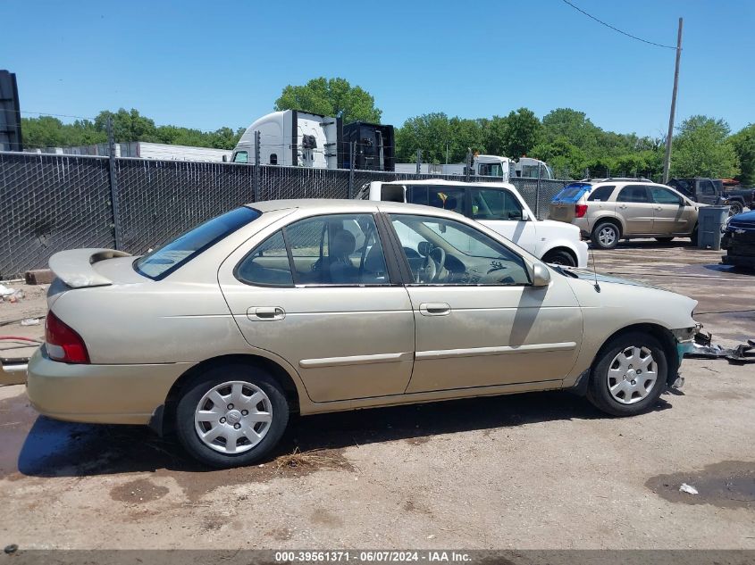 2002 Nissan Sentra Gxe VIN: 3N1CB51A72L554771 Lot: 39561371