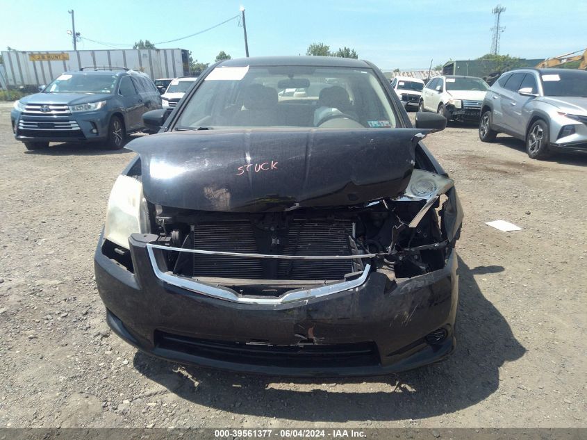 2010 Nissan Sentra 2.0S VIN: 3N1AB6AP3AL721904 Lot: 39561377