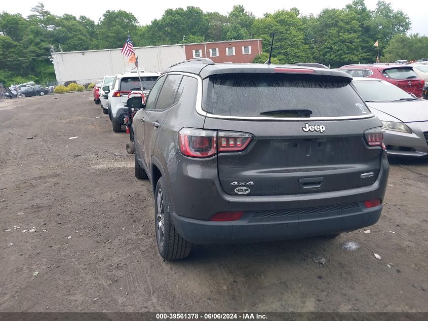 2018 Jeep Compass Latitude 4X4 VIN: 3C4NJDBB1JT201922 Lot: 39561378