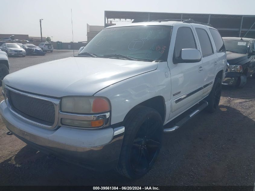 2002 GMC Yukon Slt VIN: 1GKEK13Z72R236891 Lot: 39561384
