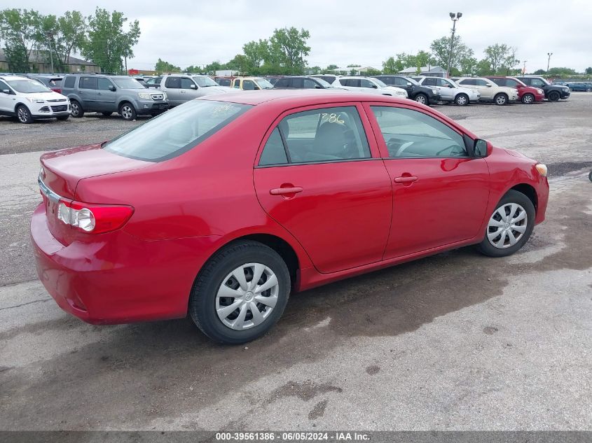 2012 Toyota Corolla L VIN: 5YFBU4EE8CP050826 Lot: 39561386