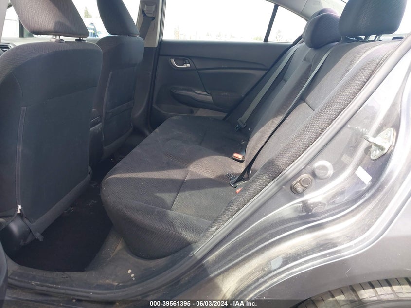 2013 Honda Civic Lx VIN: 19XFB2F56DE290549 Lot: 39561395