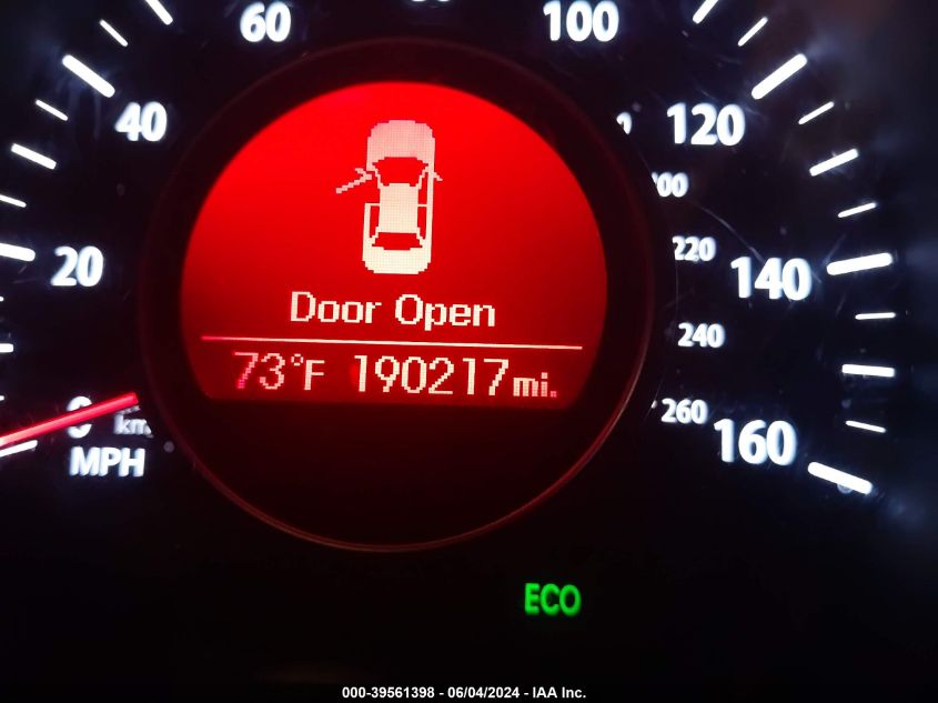 2013 Kia Optima Lx VIN: 5XXGM4A79DG114993 Lot: 39561398