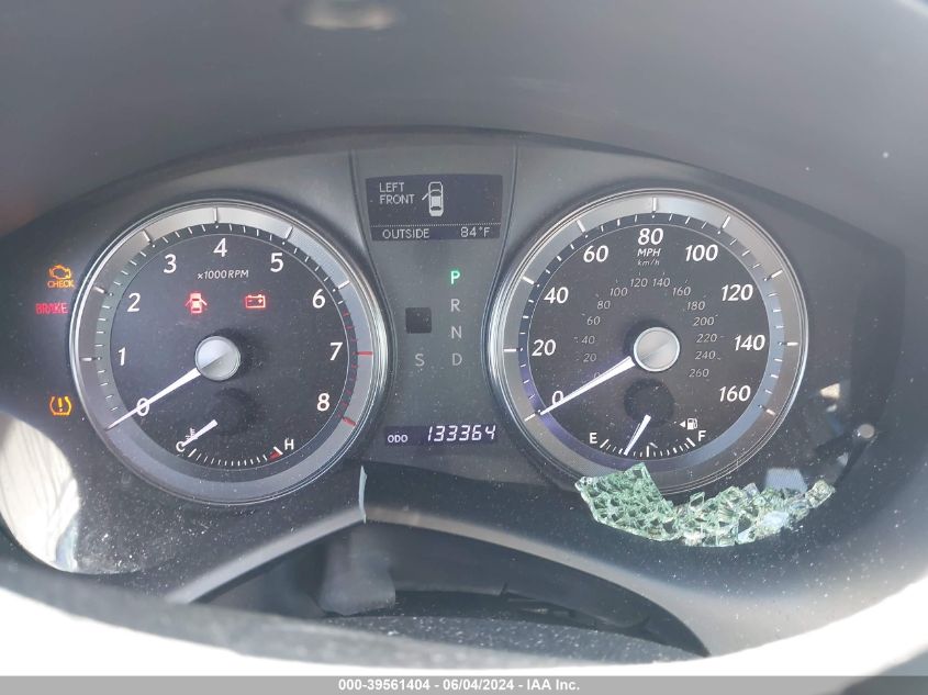 2012 Lexus Es 350 VIN: JTHBK1EG8C2512997 Lot: 39561404