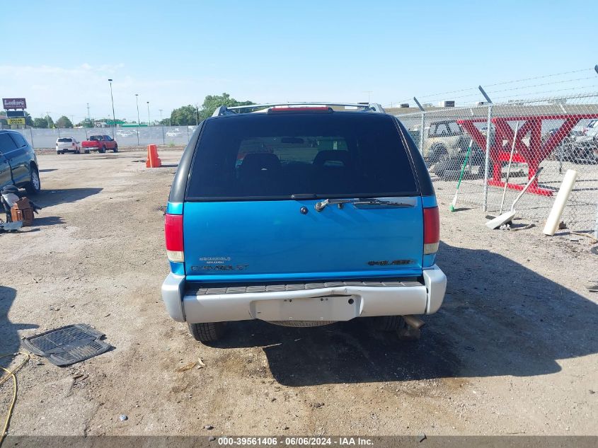 1995 Chevrolet Blazer VIN: 1GNDT13W5S2214012 Lot: 39561406
