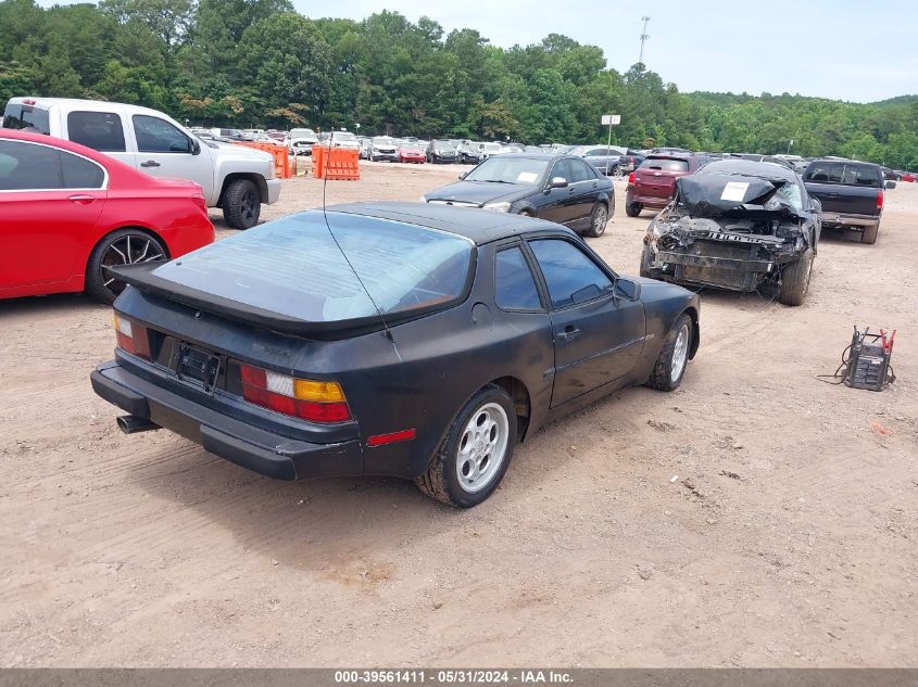 1985 Porsche 944 VIN: WP0AA0943FN453760 Lot: 39561411