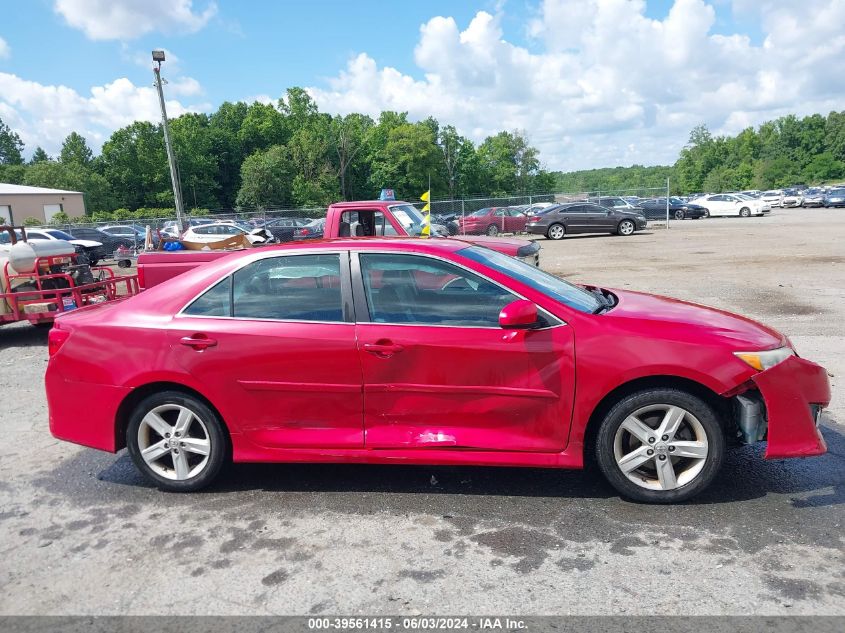 2014 Toyota Camry Se VIN: 4T1BF1FK7EU752828 Lot: 39561415