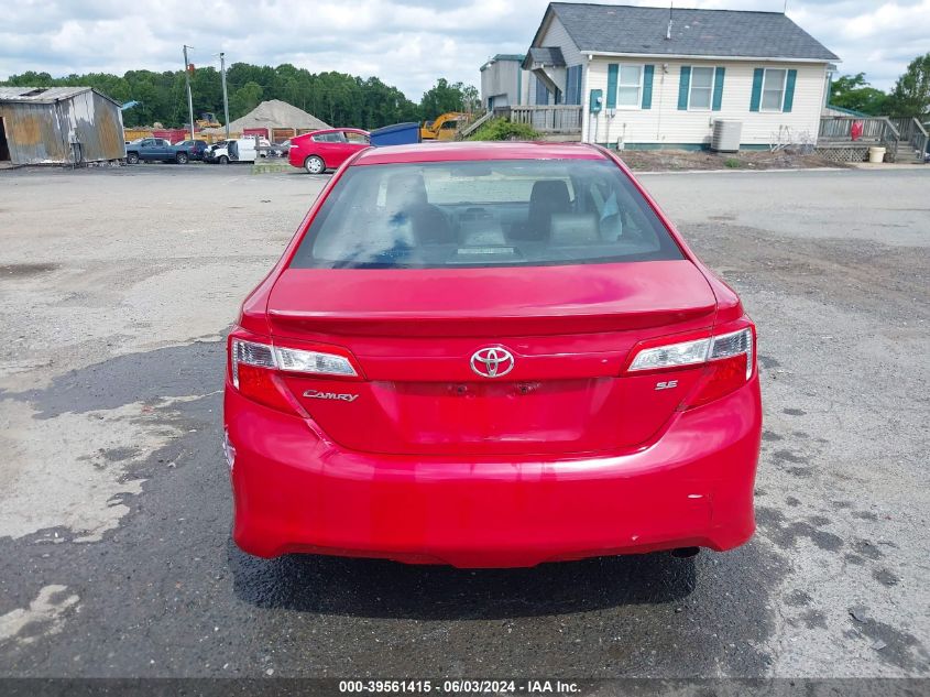 2014 Toyota Camry Se VIN: 4T1BF1FK7EU752828 Lot: 39561415