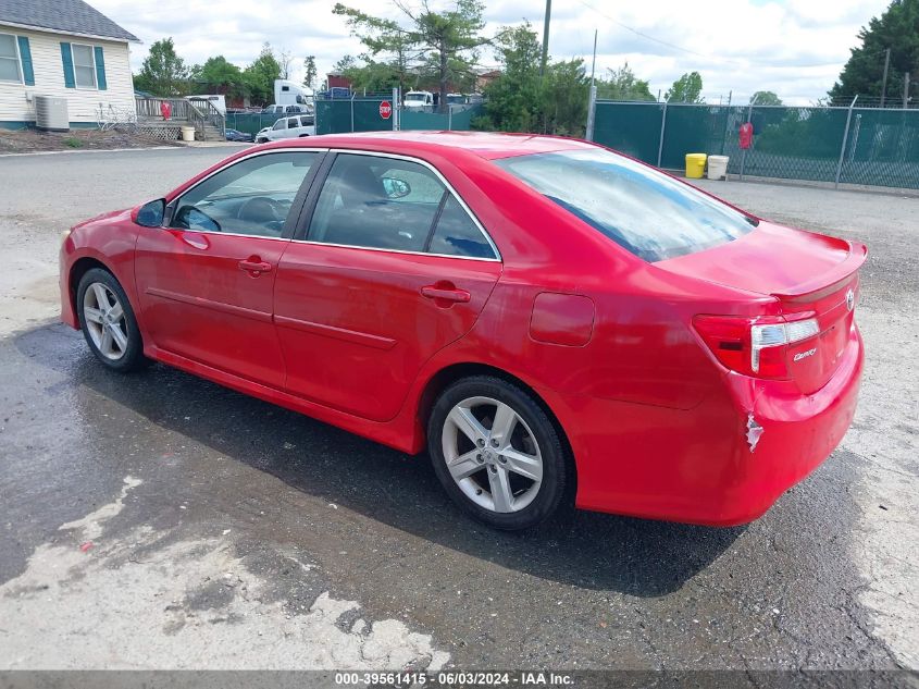 2014 Toyota Camry Se VIN: 4T1BF1FK7EU752828 Lot: 39561415