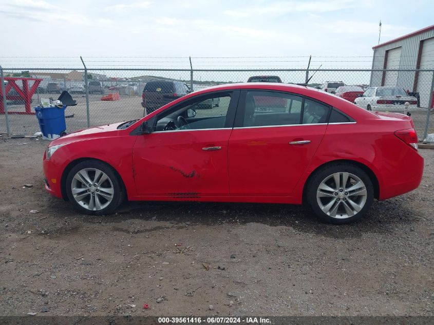 2014 Chevrolet Cruze Ltz VIN: 1G1PG5SB9E7133465 Lot: 39561416