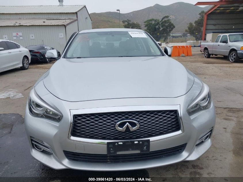 2017 Infiniti Q50 3.0T Premium VIN: JN1EV7AP3HM739091 Lot: 39561420