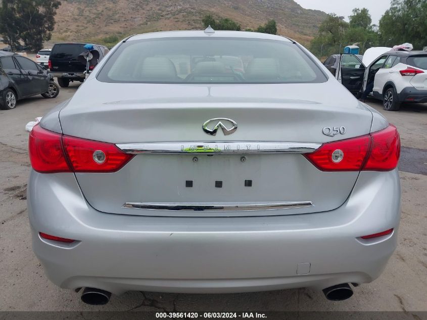 2017 Infiniti Q50 3.0T Premium VIN: JN1EV7AP3HM739091 Lot: 39561420