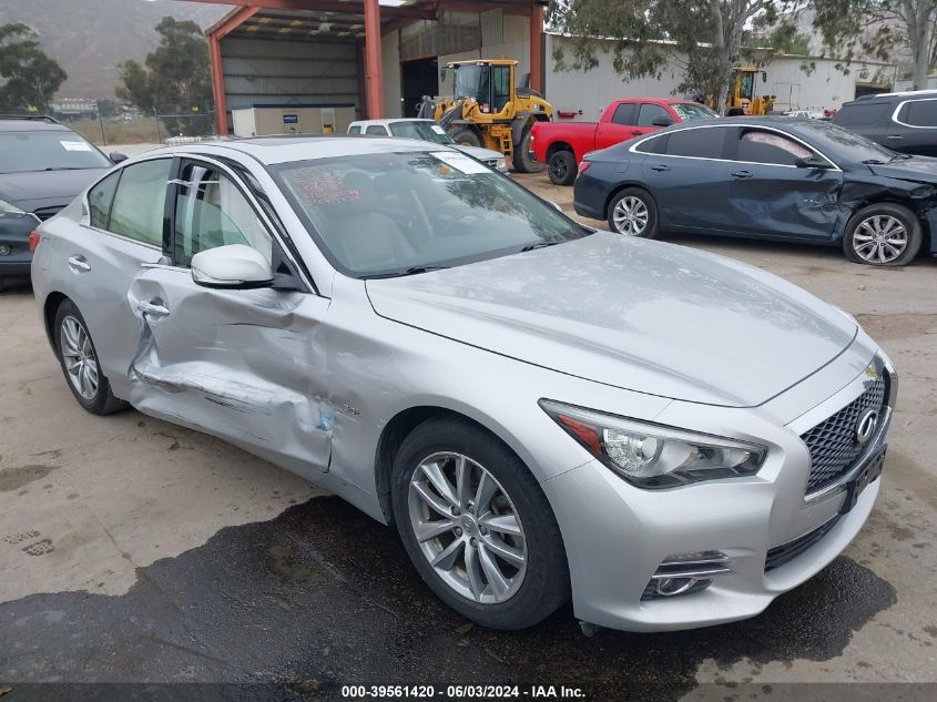 2017 Infiniti Q50 3.0T Premium VIN: JN1EV7AP3HM739091 Lot: 39561420