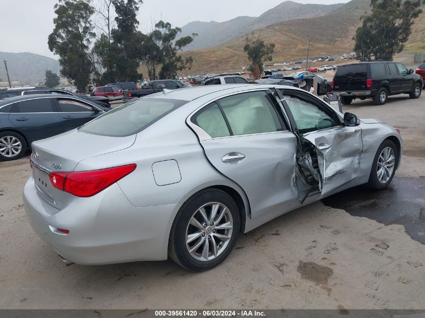 2017 Infiniti Q50 3.0T Premium VIN: JN1EV7AP3HM739091 Lot: 39561420