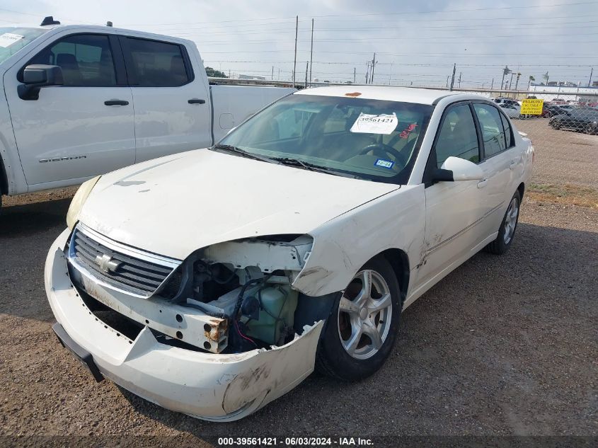 2006 Chevrolet Malibu Lt VIN: X1G1ZT53806F28899 Lot: 39561421